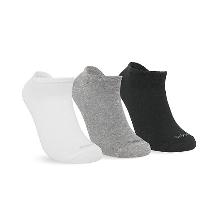 3 Pares Meias Selene Sapatilha Soquete Invisível