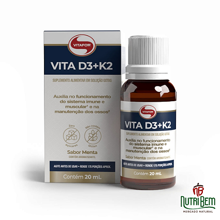 VITA D3® + K2 20mL - Vitafor