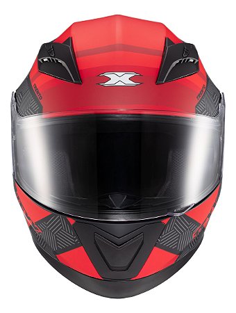 Capacete Texx Strike Trento Verm Fosc 62