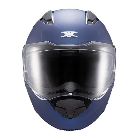Capacete Texx Escam Kratos Solid Azu Fosc 61