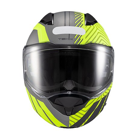 Capacete Texx Escam Kratos Cyber Cinz Verd Fosc 61