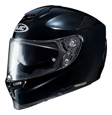 Capacete Hjc Rpha 70 Solido Preto 55