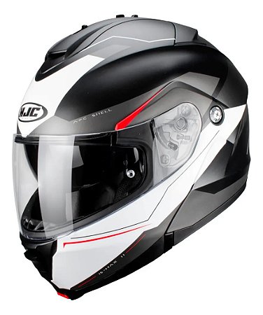 Capacete Hjc Is-max Ii Magma Branco E Preto 58