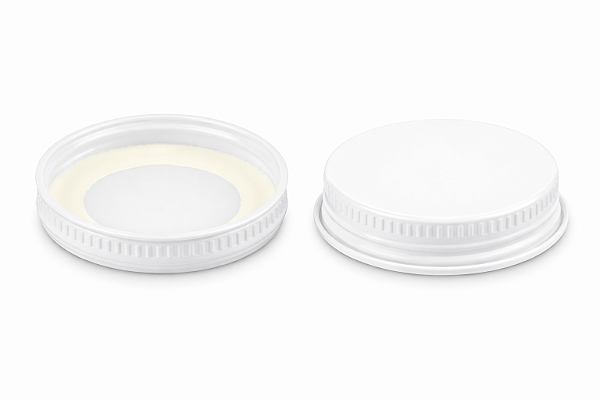 Tampa Metálica Com Vedação Interna 38/400 Pequena Branca