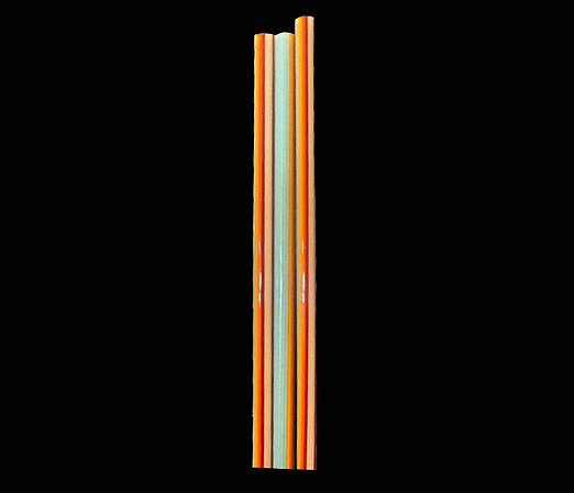 Tubo Vacstack Aqua/Rainbow Esticado 30cm