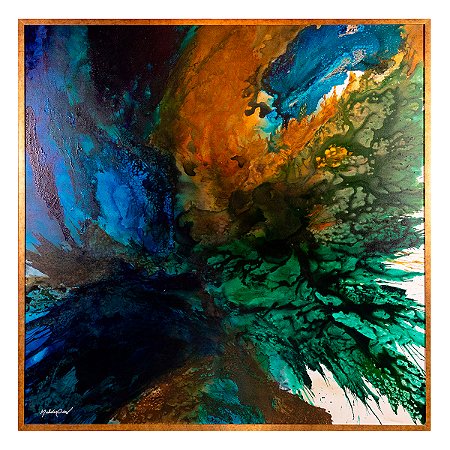 Quadro Pintura Em Tela - Alma