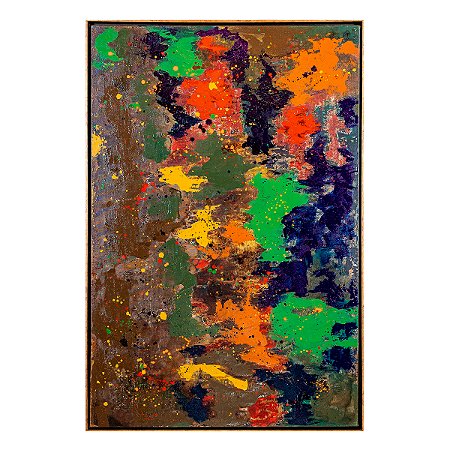 Quadro Duo Pintura Em Tela - Matéria Viva
