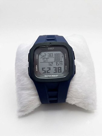 Relógio Masculino Digital DHP Azul