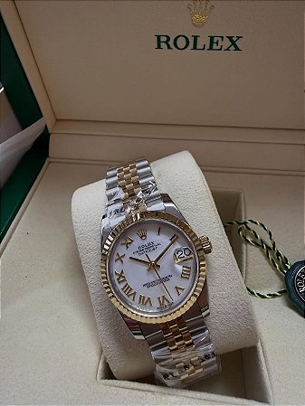 Rolex Datejust Aço/Ouro
