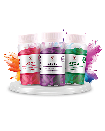 KIT BELEZA EM 3 ATOS