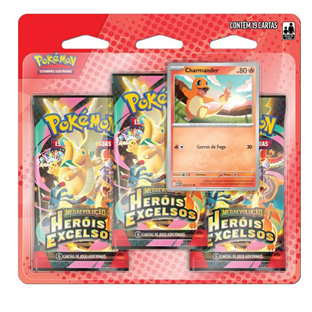 Pokémon Blister Triplo ME.2 Charmander