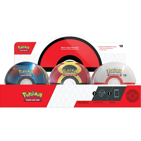 Pokémon - TCG - Poké Ball Tin (Q4 2025) - Inglês - Galápagos