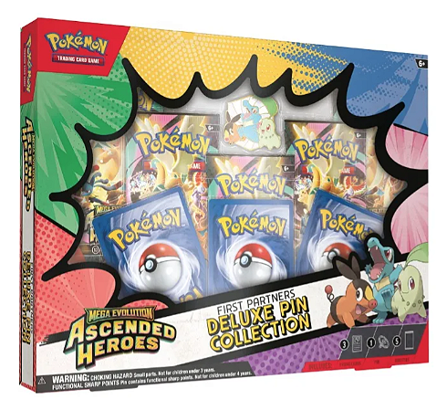 Box First Partners Deluxe Pin Collection Ascended Heroes Pokémon
