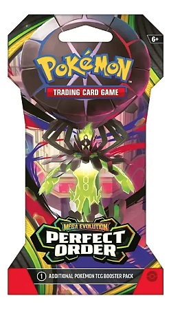 Mega Evolution - Perfect Order - Sleeved Booster - Inglês