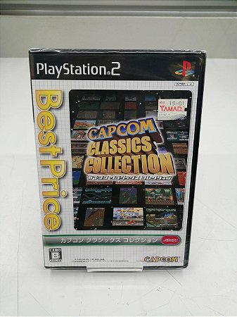 Coleção de Clássicos da Capcom para PS2 - Lacrado