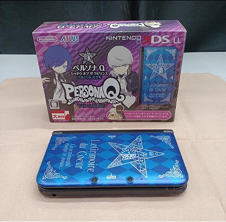 Nintendo 3DS LL XL Persona Q Shadow of Labyrinth Velvet