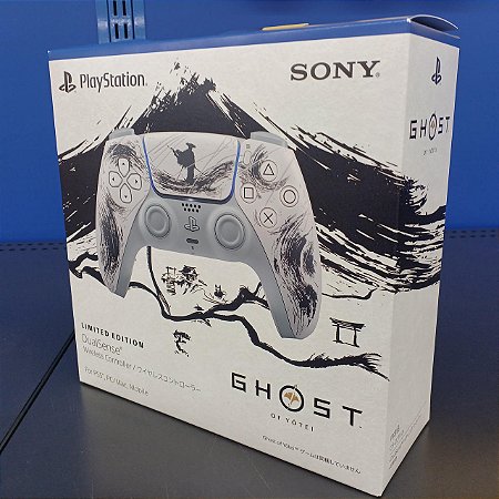 Controle Dual Sense PlayStation 5 Ghost of Yotei Edição Limitada - Lacrado