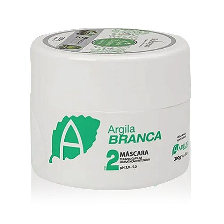 Máscara Adlux Argila Branca 300g Hidratação Capilar Therapy