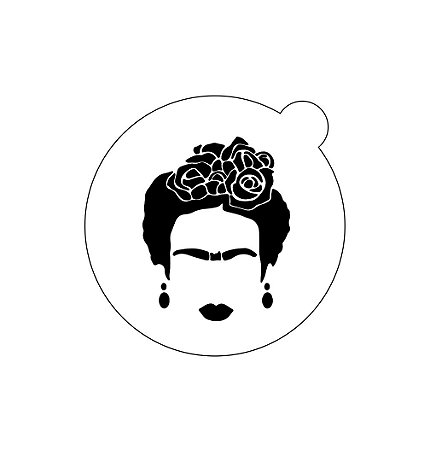 Stencil topo de bolo- Frida
