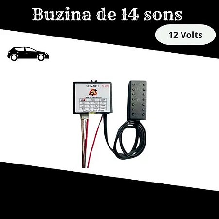 Buzina Araponga 14 S Personalizada