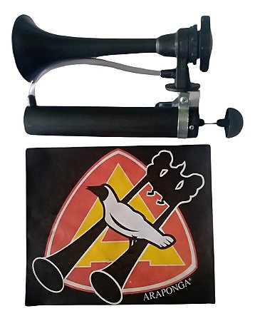 Buzina Portatil Para Bicicleta Araponga