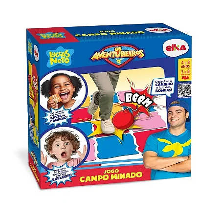 Jogo Campo Minado Luccas Neto Elka 1221