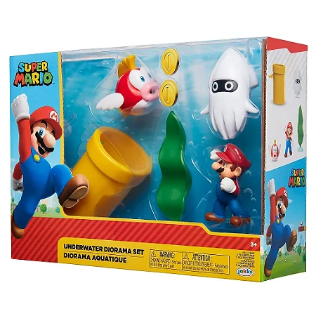 Super Mario Diorama Underwater Candide 3015
