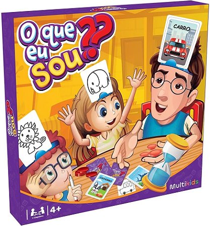 Jogo O Que Eu Sou? 60 peças Multikids