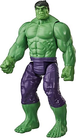 Boneco Hulk Titan Heroes Vingadores Marvel Hasbro E7475