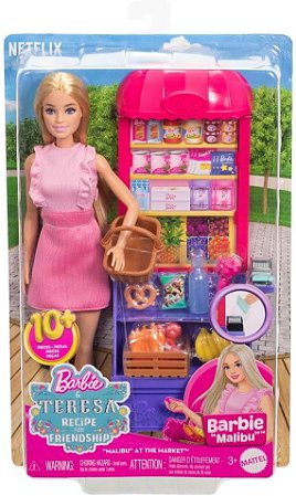 Barbie Conjunto Receita da Amizade Teresa Supermercado JCT05