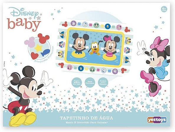 Tapetinho Água Disney Mickey e Turma Bebês Yes Toys 20327