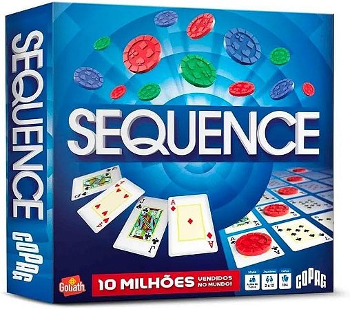 Jogo Tabuleiro Sequence - Copag 31553