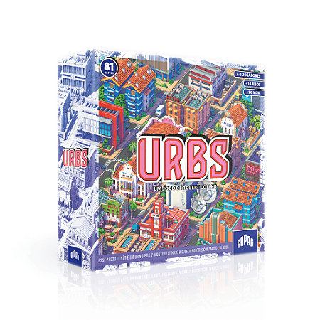 Jogo Urbs Estratégia e Planejamento - Copag 34852