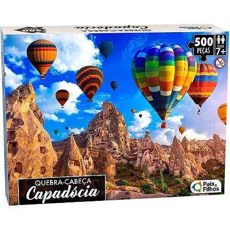 Quebra-Cabeça Capadócia 500 peças - Pais & Filhos 961
