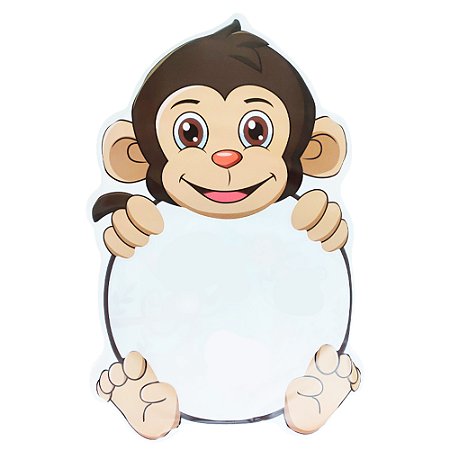 Desenho Acqua Divertido Bichos - Macaco - Dm Toys DMT6890