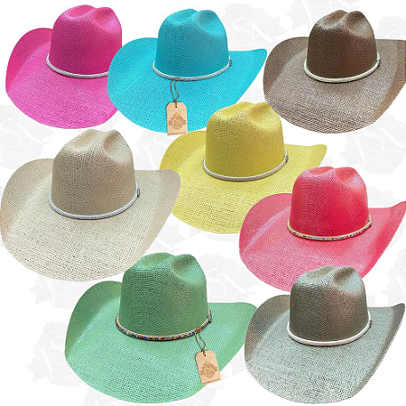 Chapéu Country Juta Colorido