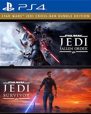 Star Wars Jedi Fallen Order e Jedi Survivor PS4 Mídia Digital