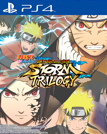 Naruto Shippuden Ultimate Ninja STORM Trilogy PS4 Mídia Digital