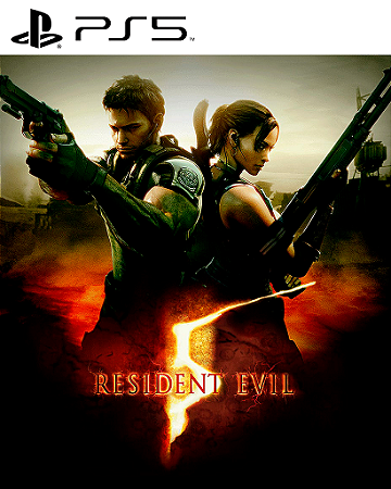 RESIDENT EVIL 5 PS5 Mídia Digital