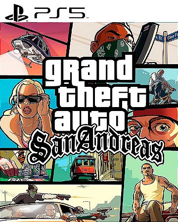 Gta San Andreas PS5 Mídia Digital