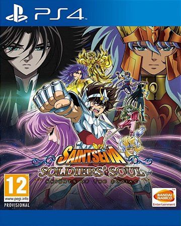 Cavaleiros Do Zodíaco Alma Soldados Português PS4 Mídia Digital