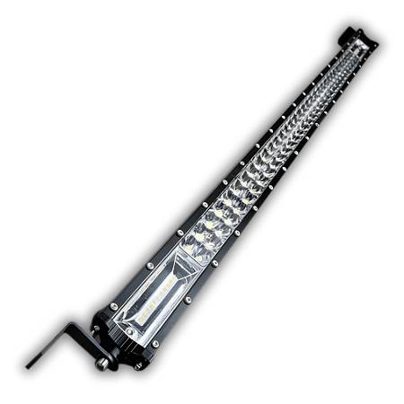 Barra Led Slim Reta 82cm Dual Color 300w 32 Strobo