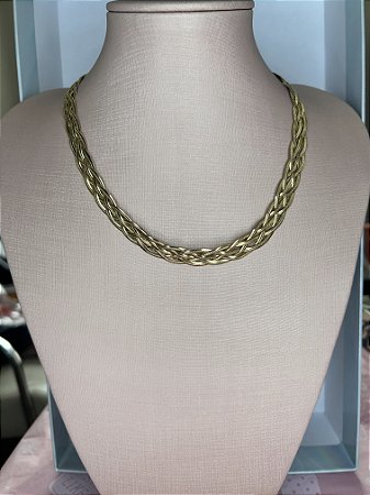 Colar Elo Sagrado Dourado