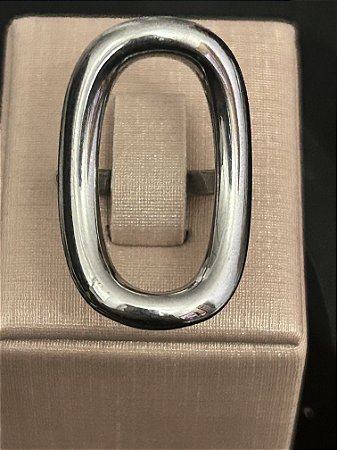 Anel Aurora Elipse Escultural