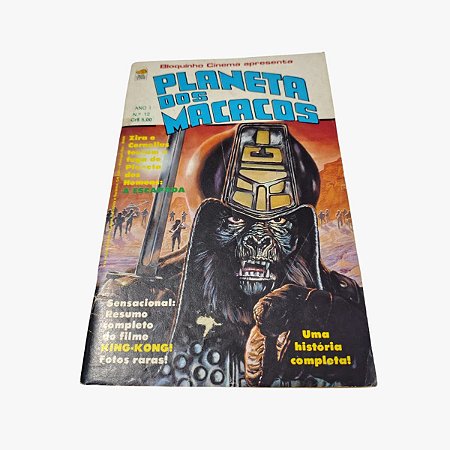 Planeta dos Macacos nº 12 - A escapada, tem fotos raras