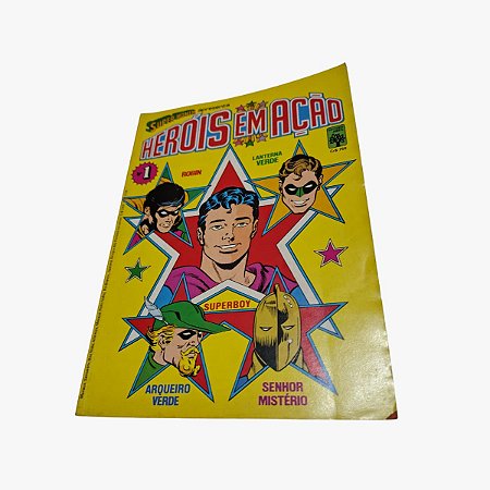 Heróis em ação nº 1 - Um épico nos quadrinhos
