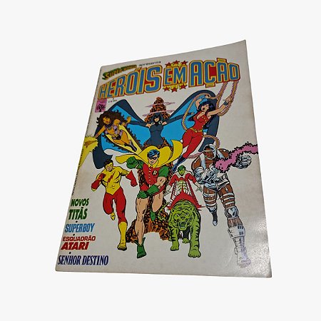 Heróis em ação nº 3 - Vários super heróis