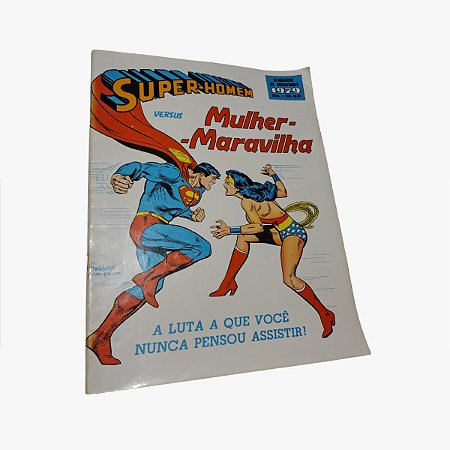 SUPER HOMEM versus MULHER MARAVILHA - Editora EBAL