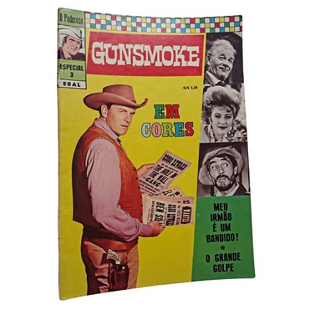GUNSMOKE nº 03 - Editora EBAL