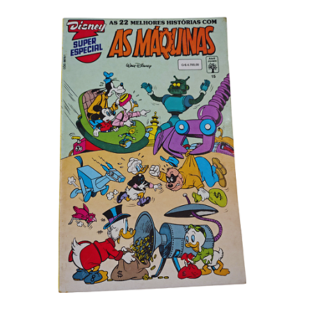 DISNEY SUPER ESPECIAL nº 15 - As Máquinas - Editora Abril